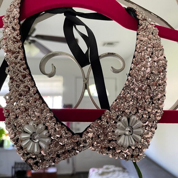 Two beaded faux collars - Picture 2 of 2